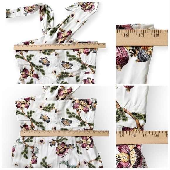 New with Tag, Agua Bendita Beck Varenna Floral Maxi Dress Size Medium - Picture 14 of 14